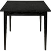 Noir Pericles Table/Desk - Mindi & Veneer, 36"