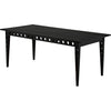 Noir Pericles Table/Desk - Mindi & Veneer, 36"