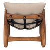 Noir Dante Chair w/ cFc Upholstery, 30" W