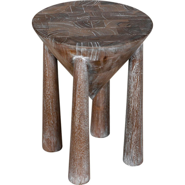 Primary vendor image of Noir Kongo Side Table - Teak, 12"