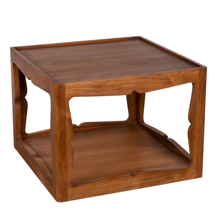 Primary vendor image of Noir Kabbal Side Table, Low - Teak, 30"