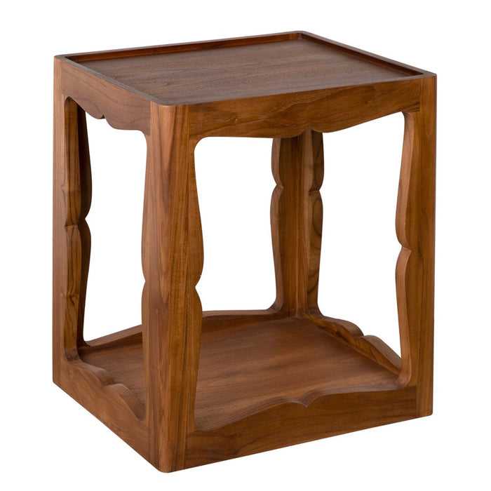 Primary vendor image of Noir Kabbal Side Table, Tall - Teak, 18"