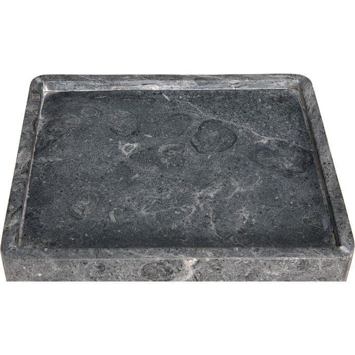 Noir Murakami Side Table - Marble, 10"