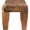 Noir Sumo Stool, Munggur, 16" W