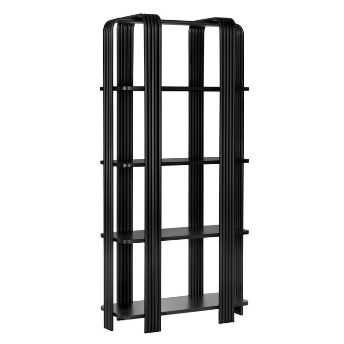 Primary vendor image of Noir Giza Bookcase - Industrial Steel, 42" W