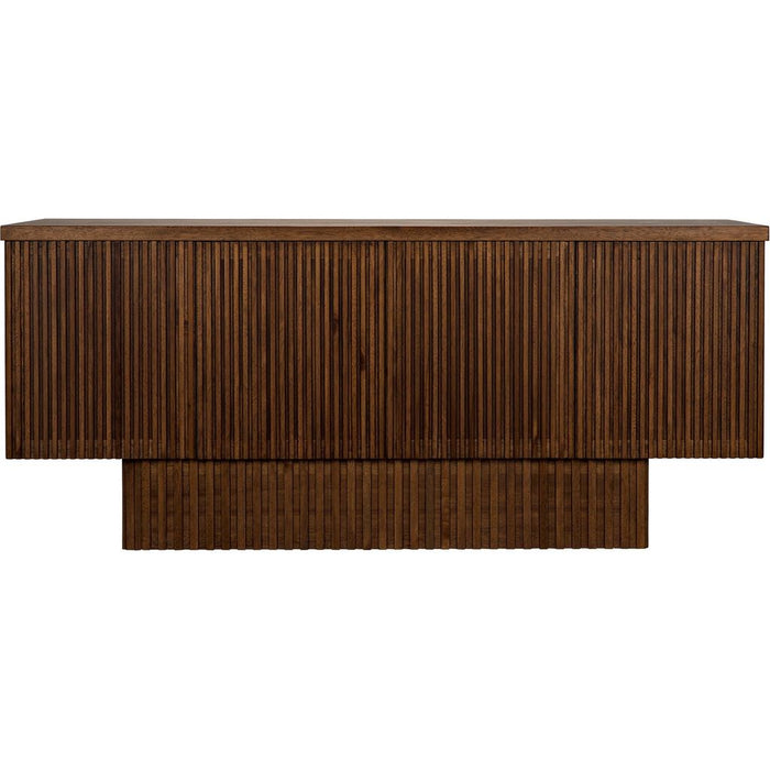 Noir Mr. Smith Sideboard, Dark Walnut, 77.5" W