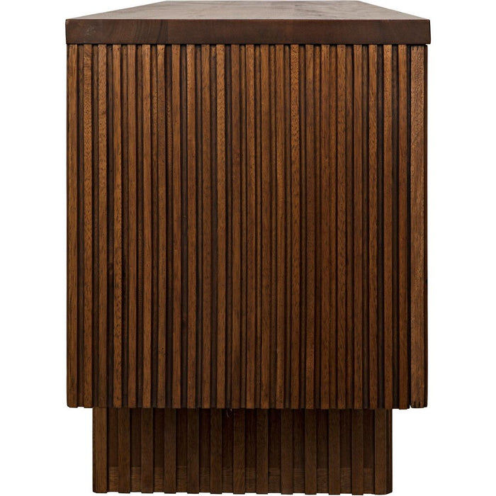 Noir Mr. Smith Sideboard, Dark Walnut, 77.5" W