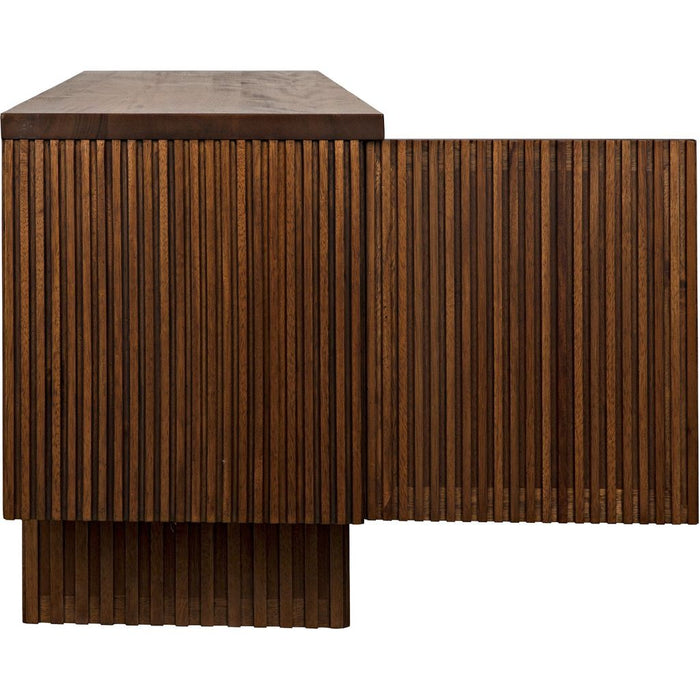 Noir Mr. Smith Sideboard, Dark Walnut, 77.5" W