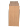Noir Enzo Console, White Oak, 68.5" W