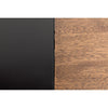 Noir Algeron Desk w/ Black Steel, 66" W