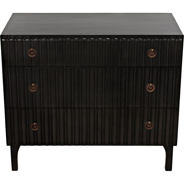 Noir Daryl Dresser, Pale - Mahogany & Veneer, 38" W