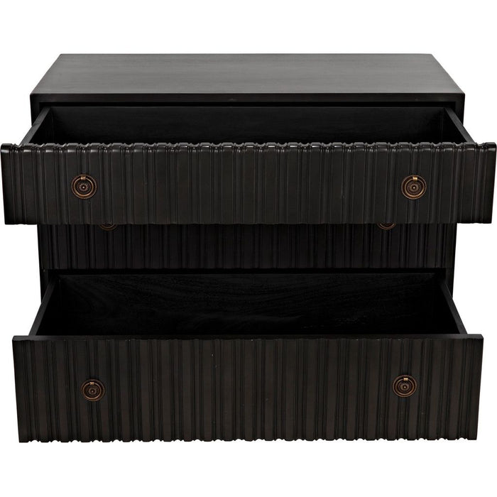 Noir Daryl Dresser, Pale - Mahogany & Veneer, 38" W