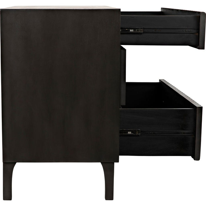 Noir Daryl Dresser, Pale - Mahogany & Veneer, 38" W