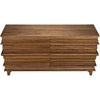 Noir Bernard 6 Drawer, Dark Walnut, 66.5" W