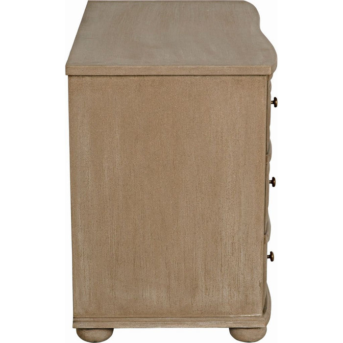 Noir Lauren Dresser, Weathered - Mahogany, 45" W