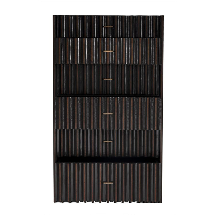 Noir Izzy Tallboy, Pale - Mahogany, 35" W