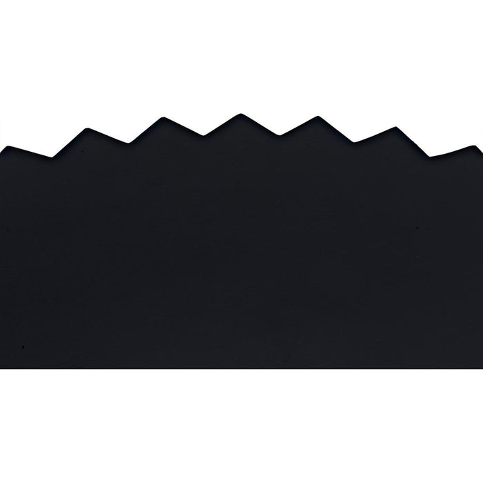 Noir Stern Coffee Table, Black Steel, 34"