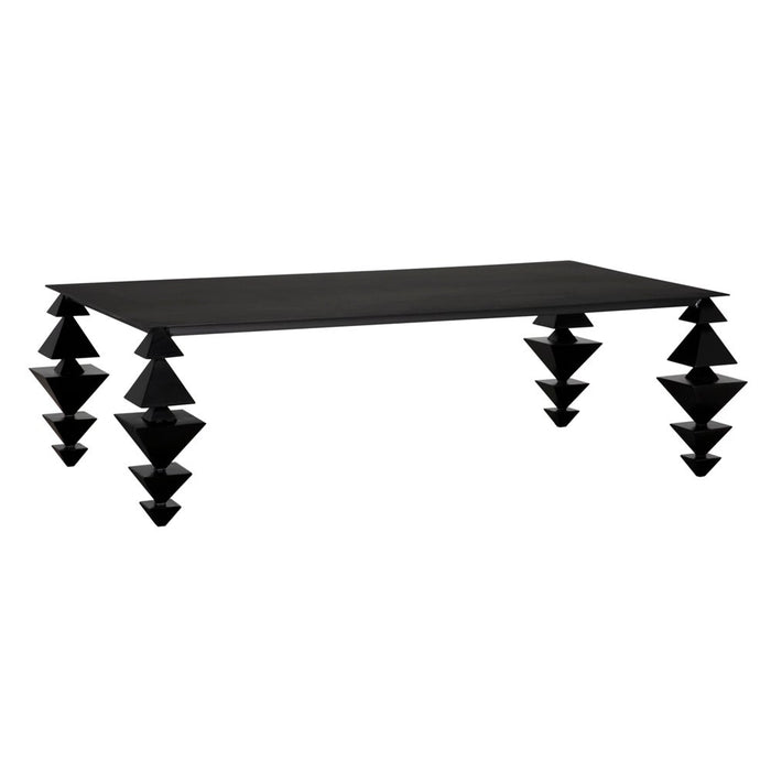 Primary vendor image of Noir Sagrada Coffee Table - Industrial Steel, 34"