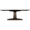 Noir Travis Table, Ebony Walnut, 44"