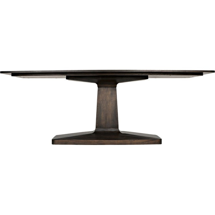 Noir Travis Table, Ebony Walnut, 44"