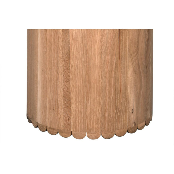 Noir Lane Dining Table - White Oak veneer, 60"