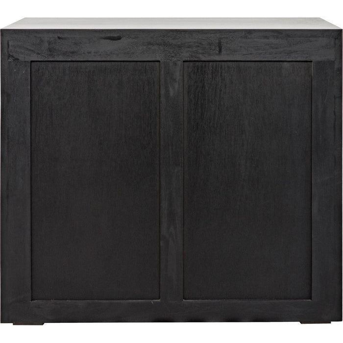 Noir Sumiko Side Table, Pale - Mahogany & Veneer, 18"