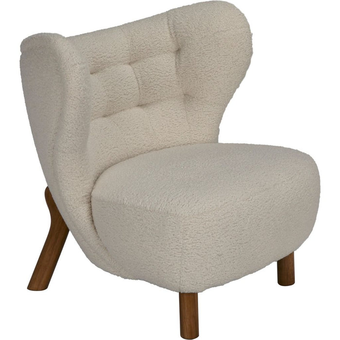 Primary vendor image of Noir Boggio Chair - Walnut & Polyester, 31" W