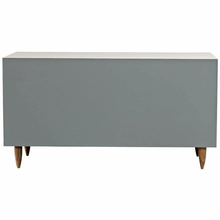 CFC Williams 6-Drawer Poplar/Walnut Dresser-Dressers-CFC-Heaven's Gate Home, LLC