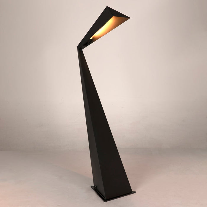 Primary vendor image of Noir Bat Floor Lamp - Industrial Steel