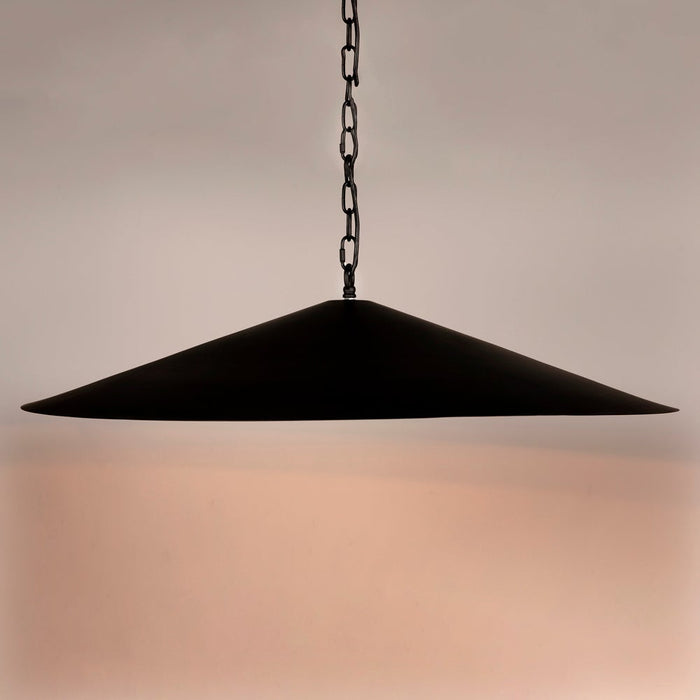 Primary vendor image of Noir Lark Pendant - Industrial Steel