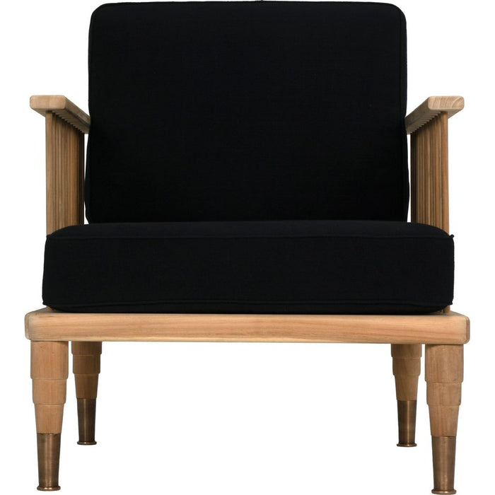 Noir Murphy Chair, Teak, 30" W