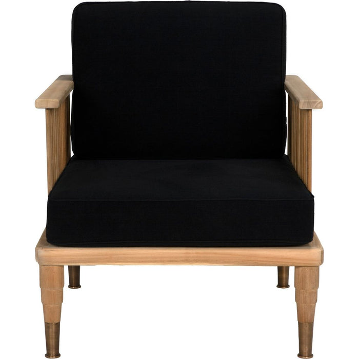 Noir Murphy Chair, Teak, 30" W
