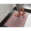 Chilewich Ribbon Stripe Shag Mat, Indoor/Outdoor