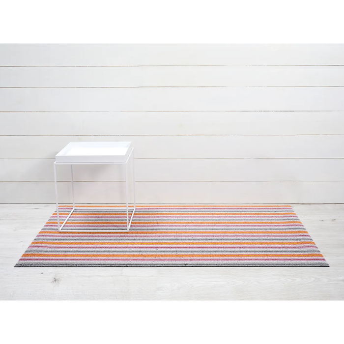 Chilewich Ribbon Stripe Shag Mat, Indoor/Outdoor