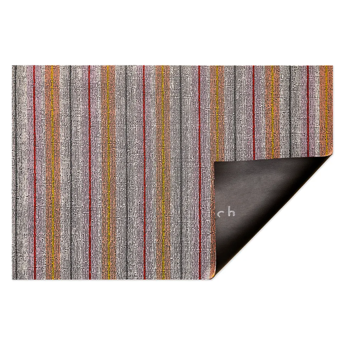 Chilewich Ribbon Stripe Shag Mat, Indoor/Outdoor