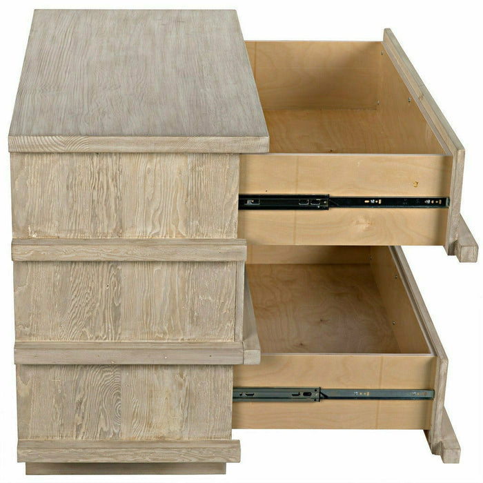 CFC Bergamot Reclaimed Lumber, Douglas Fir Small Dresser/Nightstand, 42" L