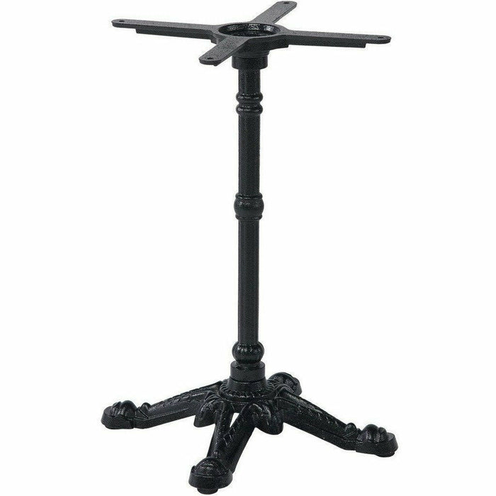 Sika Design Teak 4-Prong Cast Iron Bistro Table Base (Only), Outdoor-Bistro & Cafe Tables-Sika Design-Heaven's Gate Home, LLC