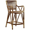 Sika-Design Originals Blues Wicker/Rattan Counter Stool, Indoor-Counter Stools-Sika Design-Antique-Heaven's Gate Home, LLC