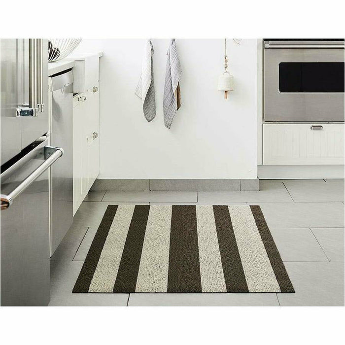 Chilewich Bold Stripe Shag Mat, Indoor/Outdoor