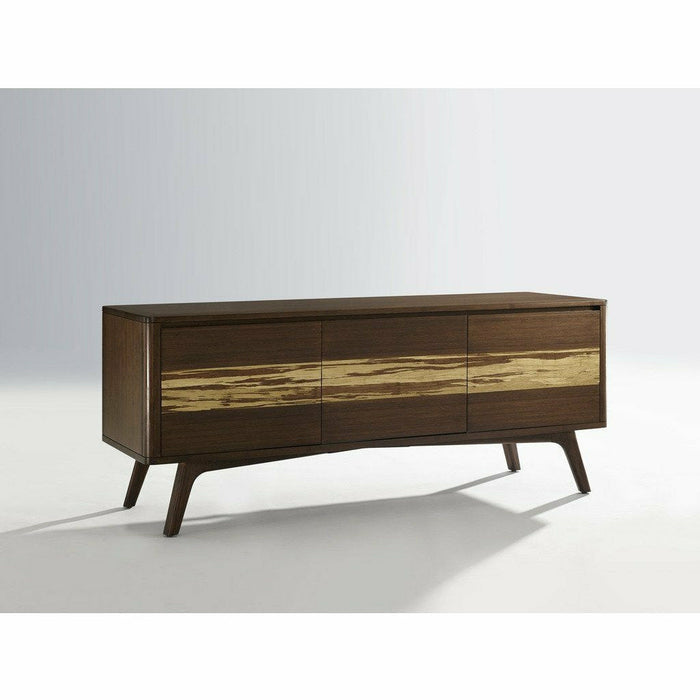 Greenington Azara Solid Bamboo Media Cabinet, Exotic Tiger