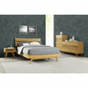 Greenington Azara Solid Bamboo Five Drawer Chest, Tiger Accent