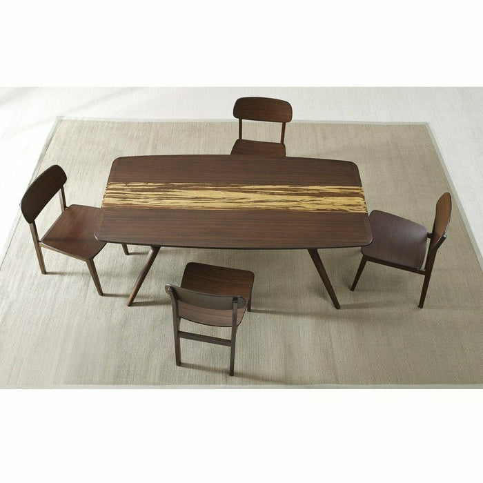 Greenington Azara Solid Bamboo Dining Table with Exotic Tiger