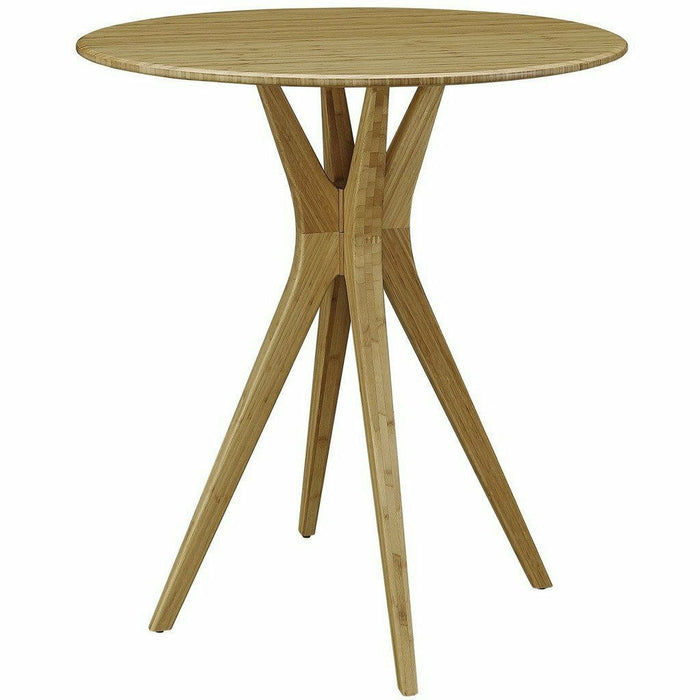 Greenington Mimosa Solid Bamboo Bar Height Table, Caramelized