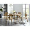 Greenington Azara Solid Bamboo Dining Table with Exotic Tiger