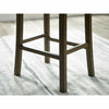Greenington Tulip Solid Bamboo Bar Height Stool (Set of 2)