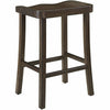 Greenington Tulip Solid Bamboo Bar Height Stool (Set of 2)