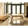 Greenington Currant Solid Bamboo Short Bench, Caramelized