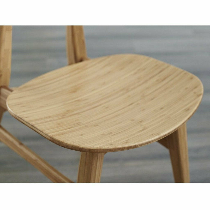 Greenington Cassia Dining Chair, Solid Bamboo Seat (Set of 2)