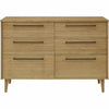 Greenington Sienna Solid Bamboo Six Drawer Dresser