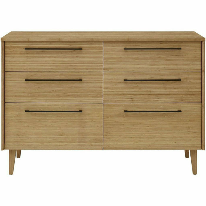 Greenington Sienna Solid Bamboo Six Drawer Dresser